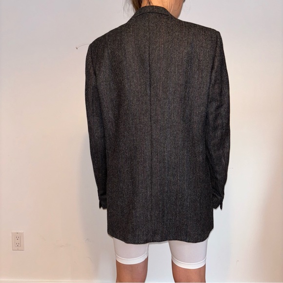 Vintage wool men's blazer - Picture 6 of 7